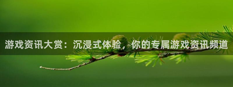 蓝冠娱乐注册官方登录app：游戏资讯大赏：沉浸式体验，你的专