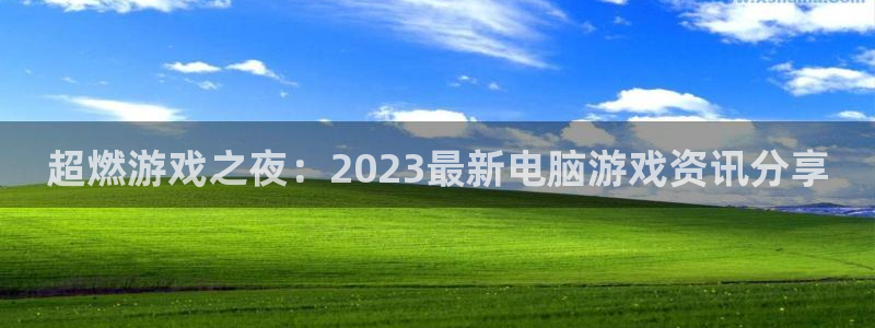 手机版蓝冠娱乐客户端下载：超燃游戏之夜：2023最新电脑游戏